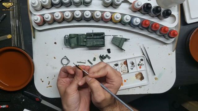 Bolt Action Painting Guide | M3 Halftrack Transport | Miniature Paining POV смотреть онлайн