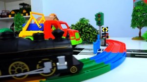 Сломалась детская машинка мерседес. Крутые видео для мальчиков про автомастерскую