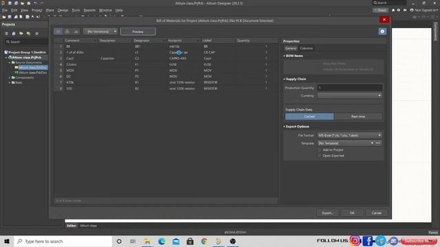 Part-05 Active BOM, PCB Design Tutorial For Beginners (Altium v20) In Hindi смотреть онлайн