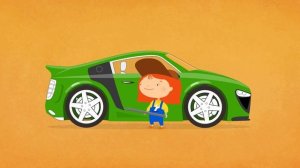 Мультфильмы про машинки - Раскраска - Доктор Машинкова и АУДИ