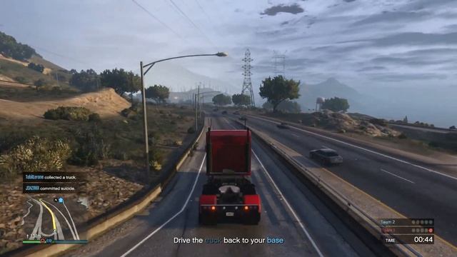 GTA 5 Funny Moments - 'INSANE CONVOY!' (GTA 5 Online Funny Moments) смотреть онлайн