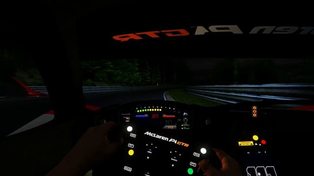 GTA 5 Nordschleife🏁 Night Drive Cockpit View McLaren P1 GTR смотреть онлайн