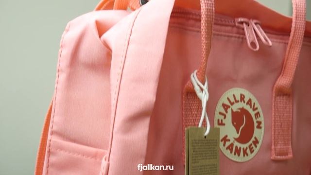 Рюкзак Fjallraven Kanken Peach Pink от fjallkan.ru смотреть онлайн