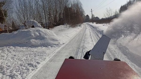 Опять снега)