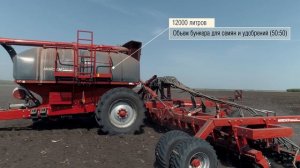Дисковый посевной комплекс HORSCH Pronto 12 NT на полях Волгоградской области Новоаннинского района
