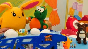 Считаем яйца с сюрпризами! Игрушки ищут цифры 1️⃣2️⃣3️⃣ Веселые видео для малышей Капуки Кануки