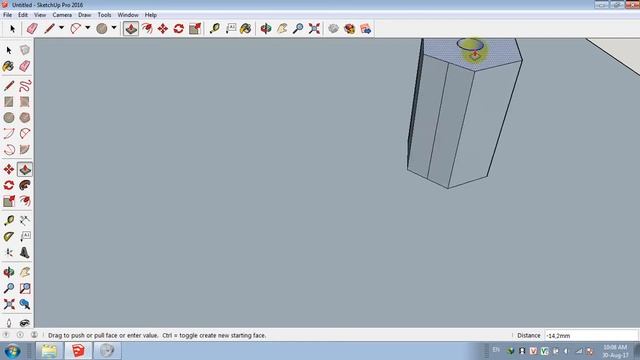 Sketchup _Draw Circle Electronic Box смотреть онлайн
