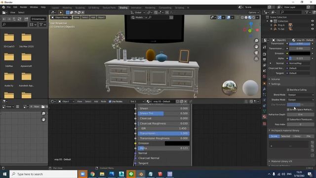 นำไฟล์fbxที่reset xformใน3dsmaxแล้วเข้ามาในBlender (Import fbx in Blender) смотреть онлайн