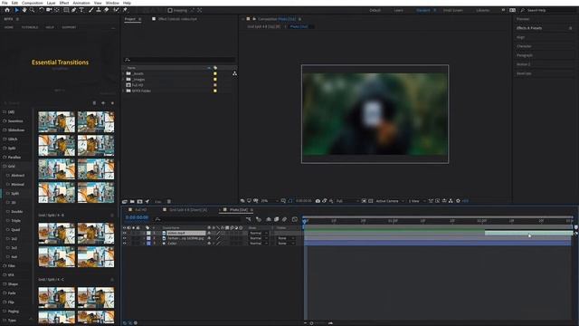 Grid Transitions for MYFX 3 1 2 AE Tutorial смотреть онлайн