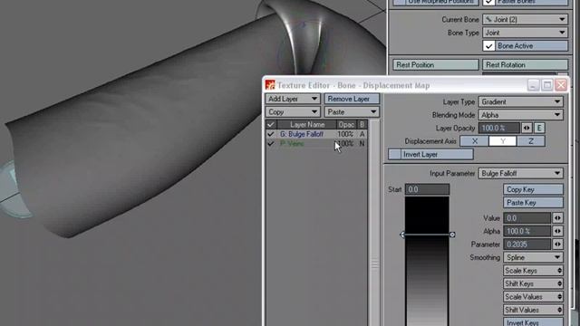 Bone Displacement Tutorial in NewTek's LightWave 3D смотреть онлайн