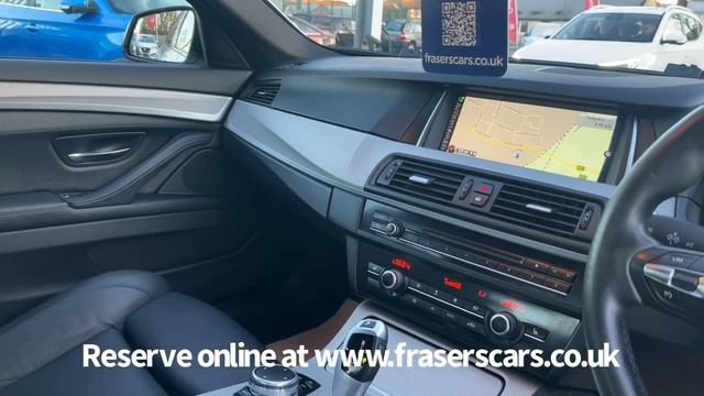 66 Plate BMW 520d M Sport 4dr Auto @FrasersCars смотреть онлайн