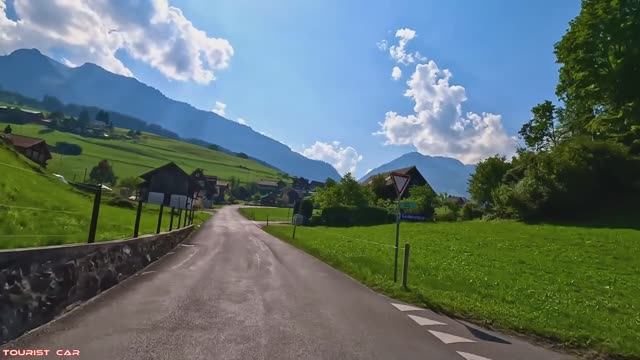 Поездка в ШВЕЙЦАРИИ (Саксония) Одна из самых красивых деревень в Швейцарии смотреть онлайн