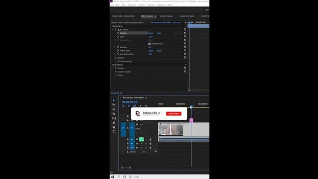 #shorts How to create fake camera shake effect in premiere pro/in sinhala/Pabaya Edit смотреть онлайн
