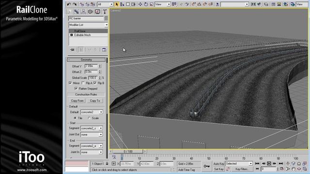 DEMO: Creating an overpass in 3ds Max смотреть онлайн