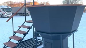 Видео обзор чана до 6 человек, с водяным контуром из нержавеющей стали.