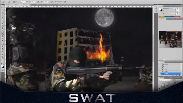 SWAT - Speed Art - xJoli смотреть онлайн