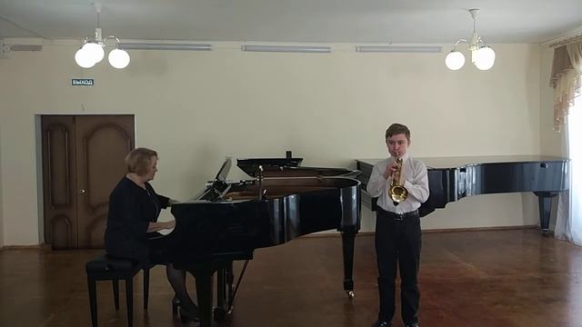 Канаков Дмитрий, 12 лет, Кушва, ДМШ, труба (пр. Кагилев Е.П., конц. Барбина С.А.) смотреть онлайн