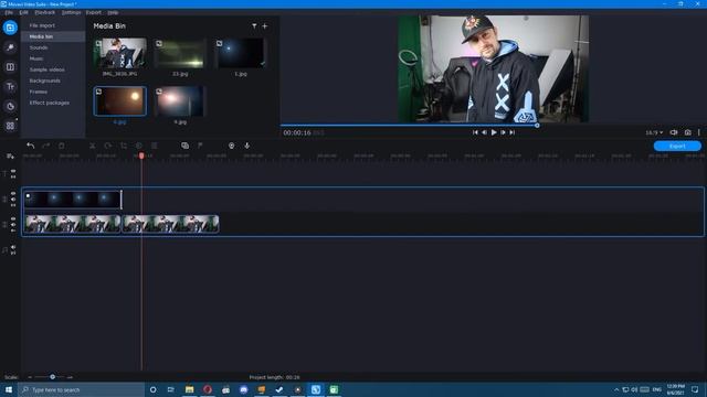 How to use Lens Flare overlays in Movavi смотреть онлайн
