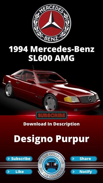 Mercedes-Benz SL600 AMG 1994 - Assetto Corsa Car Mods FREE - Car Mod Download #assettocorsa #shorts смотреть онлайн