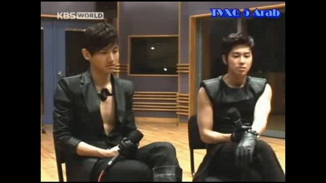 [Eng Sub ]KBS radio TVXQ - homin showing their thanks for Arab Cassiopeia part 4.wmv смотреть онлайн