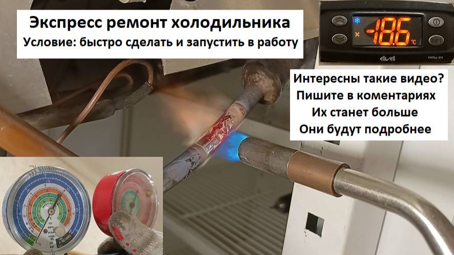 Экспресс ремонт холодильника смотреть онлайн