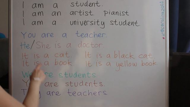 BELAJAR BAHASA INGGRIS #4 IS AM ARE - I AM YOU ARE HE IS SHE IS A/AN - AKU KAMU DIA ADALAH SEORANG смотреть онлайн