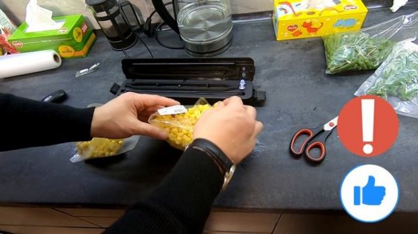 Вакууматор для продуктов. Вакуумный упаковщик Vacuum Sealer из Китая обзор