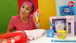 Маша Капуки играет в МОРИКИ ДОРИКИ! Видео про игры и детская косметика - Новые игрушки для детей!