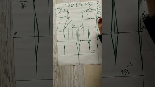 Построение выкройки 3 смотреть онлайн