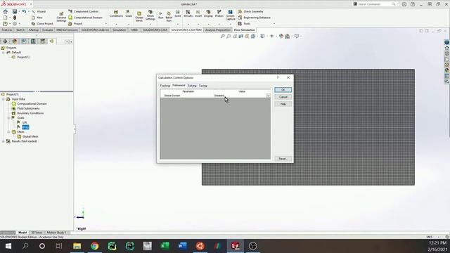 SolidWorks Transient Flow Simulation Tutorial - Von Karman Vortex Street смотреть онлайн