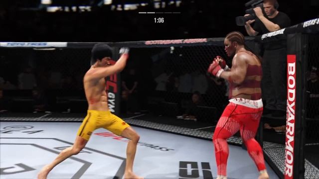 PS5 | Bruce Lee vs. Plus Size Model Francie Maupin (EA Sports UFC 4)🥊 смотреть онлайн