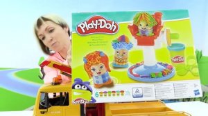 Весёлая Школа с Play Doh - Прически - Мультфильм Грузовичок Лева
