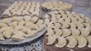 ВАРЕНИКИ С КАРТОШКОЙ|мой любимый рецепт|Тесто на пельмени и вареники