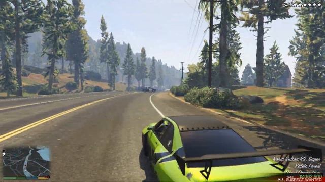 GTA V Franklin Paleto Bay Bank Heist + Six Star Escape(RDE 3.1.1)