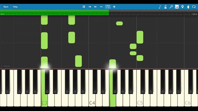 Jurassic World Piano tutorial - Easy for beginners смотреть онлайн