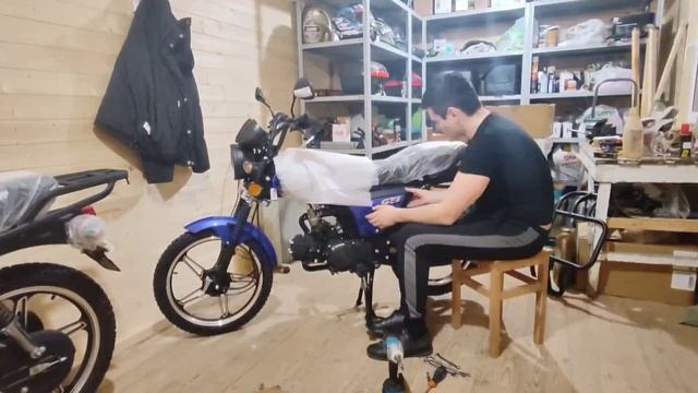 Сборка альфы Racer 110см3 в ускоренном режиме #2