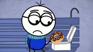 Pencil Boy is Very Kind  -in- Share Sweet Cakes- Pencilmation Cartoons for Kids