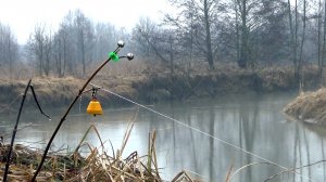 Рыбалка 12 марта на малой непростой речке на донки и удочку как она есть, открытая вода 25!