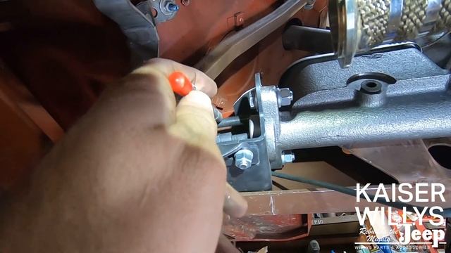 KAISER WILLYS CJ2A dual reservoir master cylinder conversion смотреть онлайн