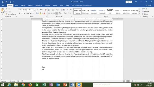 Ms Word 2016 - Training Course смотреть онлайн
