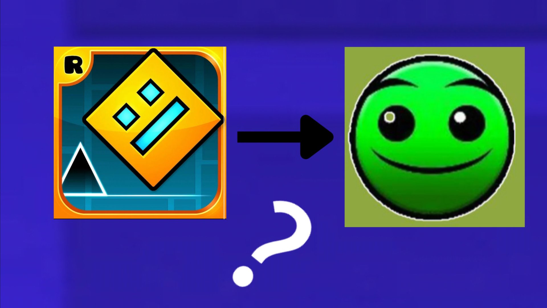Geometry Dash,но каждый проигрыш я меняю игру!!! смотреть онлайн