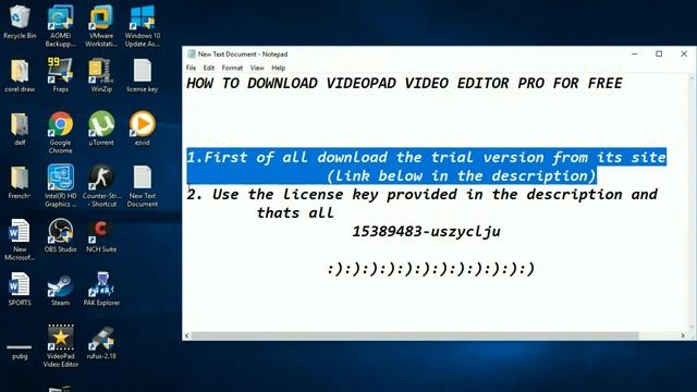 How to download Videopad video editor free march 2018 смотреть онлайн