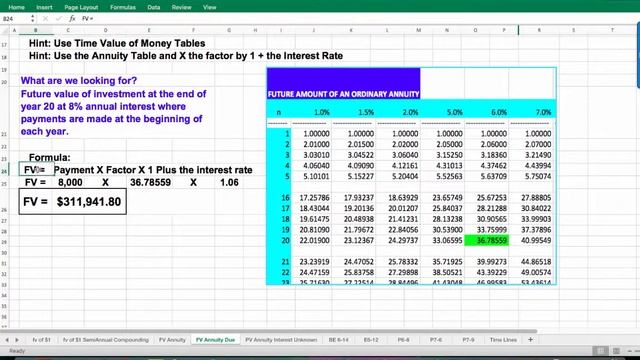 FV of an Annuity Due смотреть онлайн