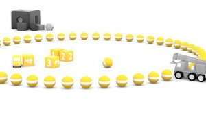 3D мультфильмы про машинки - 4 машинки. Учим Цвета. ЖЁЛТЫЙ