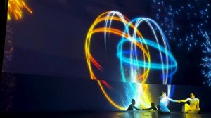 Проекционное шоу с танцорами Сотворение Мира