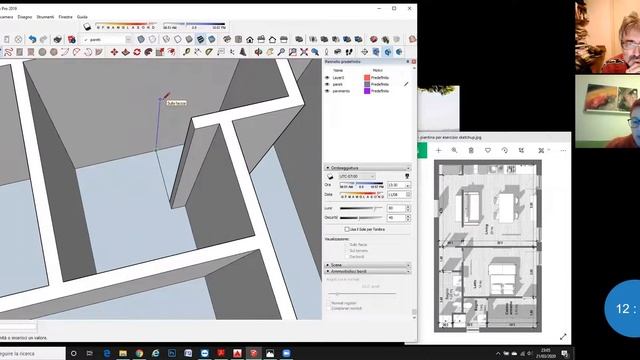 Sketchup avanzato: porte e finestre смотреть онлайн