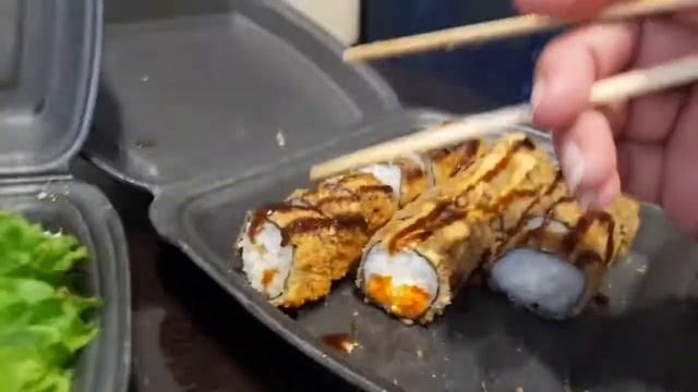 Роллы😋. Новый сет от Фарфора.Бомбяо. ни очень.😏 смотреть онлайн