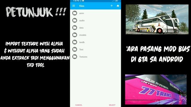 Tutorial pasang mod bus di gta sa android смотреть онлайн