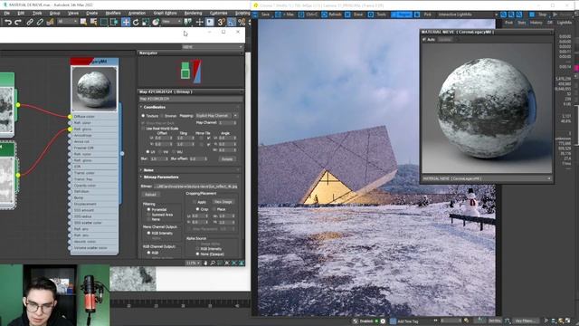 MEJOR método para NIEVE REALISTA 3dsMax?! ❄️ | Tutorial 3DSMAX & Corona смотреть онлайн