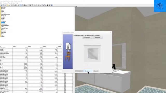 Bathroom Creation With Sweet Home 3D смотреть онлайн